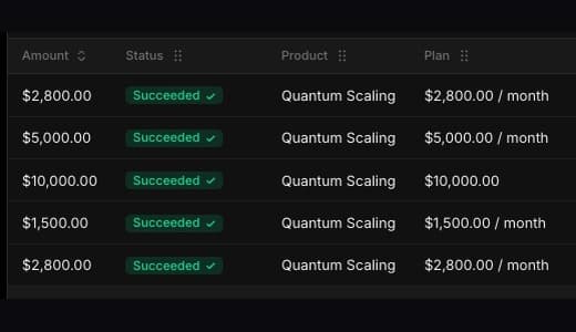 Whop payments — Quantum Scaling subscriptions